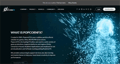 Desktop Screenshot of popcornfx.com
